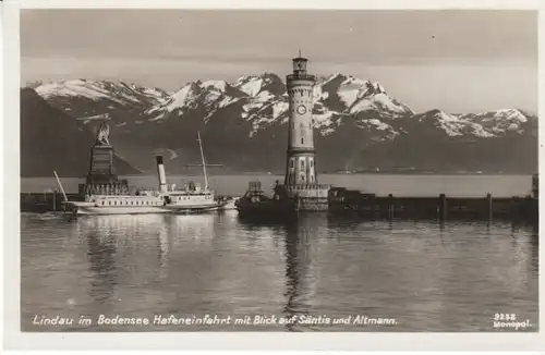 Lindau i.B. Hafeneinfahrt Säntis Altmann ngl B7804