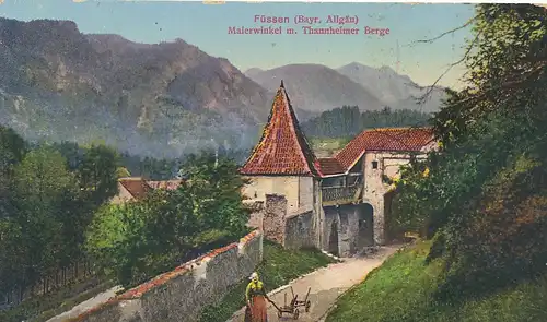 Füssen Malerwinkel und Thannheimer Berge ngl 123.350