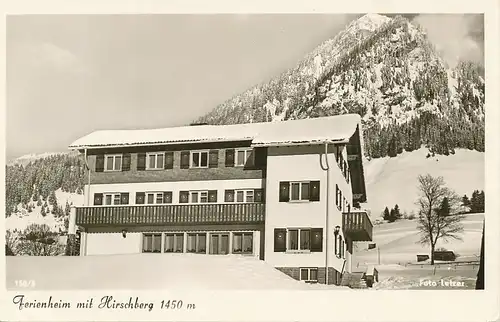 Hindelang Ferienheim mit Hirschberg gl1953 126.481