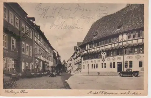 Stolberg/Harz Markt Rittergasse Rathaus gl1942 95.849