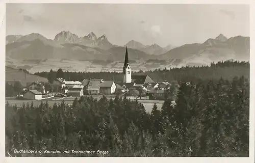 Buchenberg bei Kempten Panorama gl1940 123.388