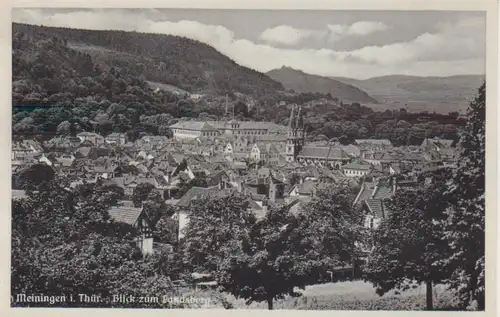 Meiningen i.Th. Panorama mit Landsberg ngl 96.243