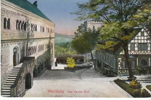 Eisenach Wartburg Der zweite Hof ngl B6891