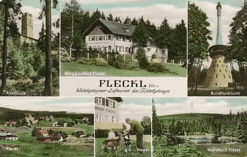 Fleckl Berggasthof Waldbad Turm Panorama ngl 121.721