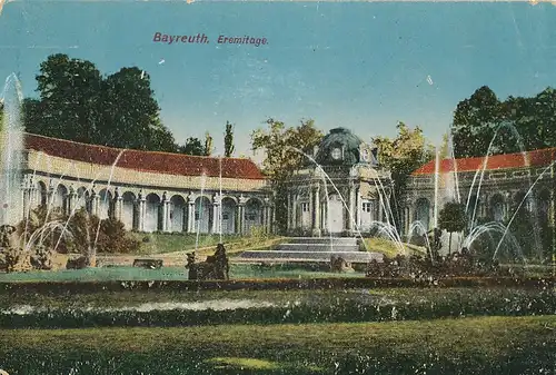 Bayreuth Schloss Eremitage gl1926 121.750