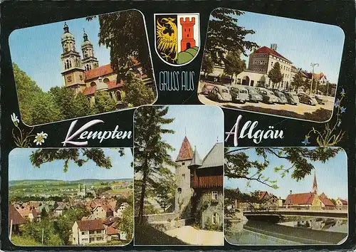 Kempten Teilansichten gl1961 123.526