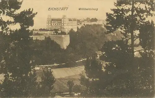 Eichstätt Willibaldsburg feldpgl1916 122.574