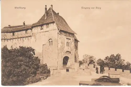 Eisenach Wartburg Eingang zur Burg ngl B6894
