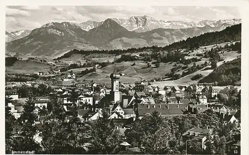 Immenstadt Panorama glca.1940 126.250