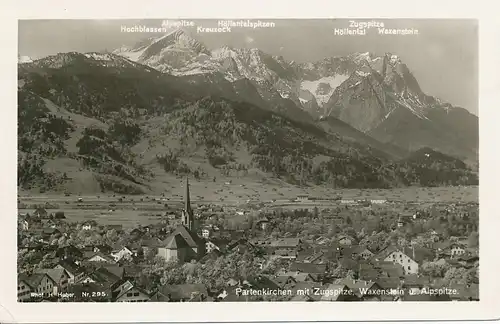 Partenkirchen Panorama gl1942 128.271