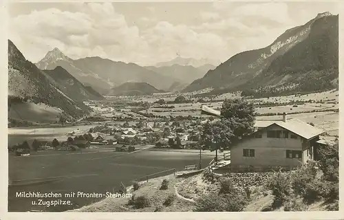 Pfronten-Steinach mit Milchhäuschen gl1932 123.616