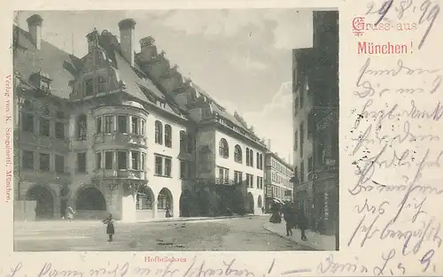 München Hofbräuhaus gl1899 124.158