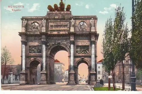 München Siegestor gl1911 B7696