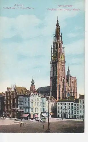 Antwerpen Platz und Kirche ngl 203.563