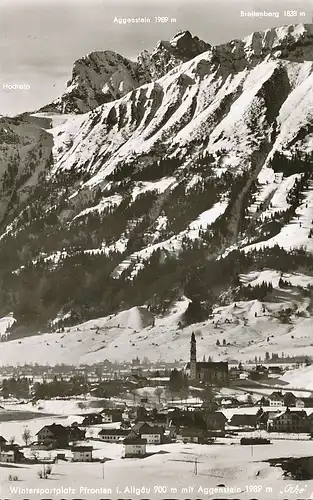 Pfronten Panorama mit Aggenstein bahnpgl1959 123.619