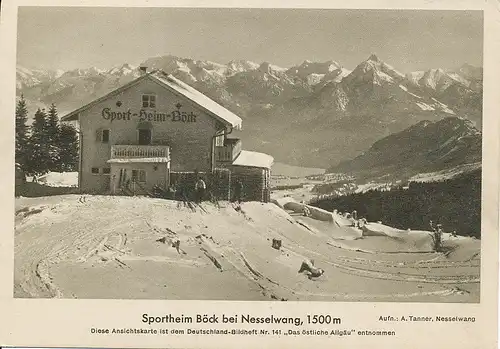 Nesselwang Sportheim Böck ngl 123.639