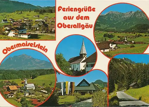 Obermaiselstein Teilansichten gl1984 123.671