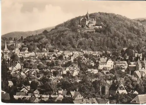 Wernigerode Harz Gesamtansicht ngl B6457