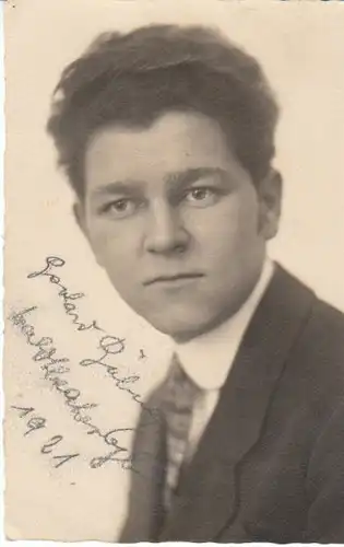 Portrait Gerhard Bolmer 1921 ngl B7101