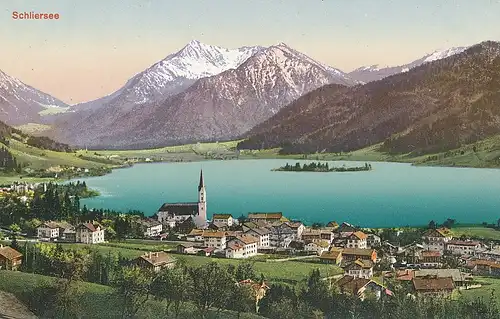 Schliersee mit Brecherspitz ngl 120.380