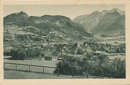 Pfronten-Ried mit Ruine Falkenstein glca.1925 123.610