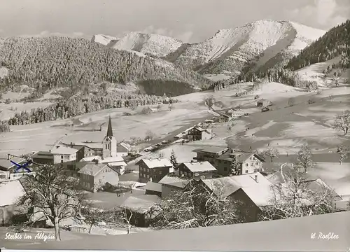 Steibis im Allgäu Panorama gl1964 123.764