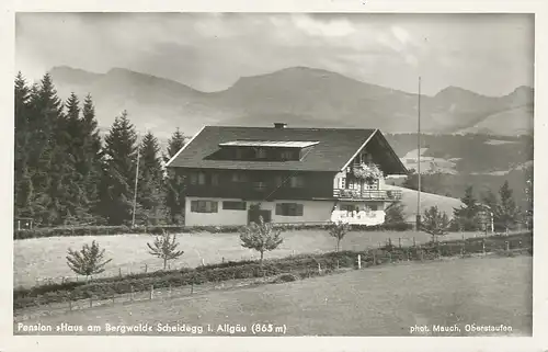 Scheidegg Pension Haus am Bergwald gl1943 126.569