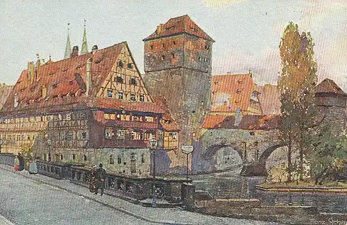 Nürnberg Partie am Henkersteg ngl 124.501