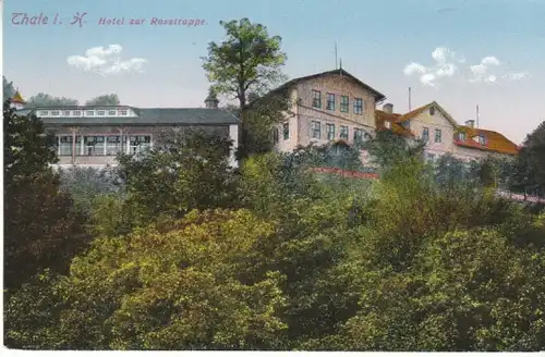 Berghotel Roßtrappe bei Thale/Harz ngl B6559