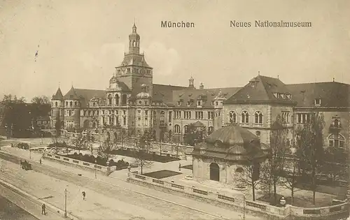 München Neues Nationalmuseum gl1914 123.771