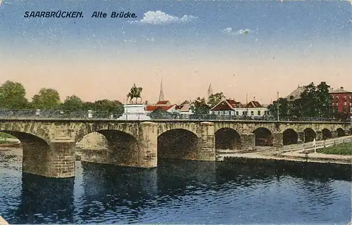 Saarbrücken - Alte Brücke gl1921 131.048
