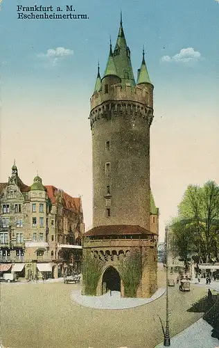 Frankfurt a.M. Eschenheimer Turm ngl 132.202