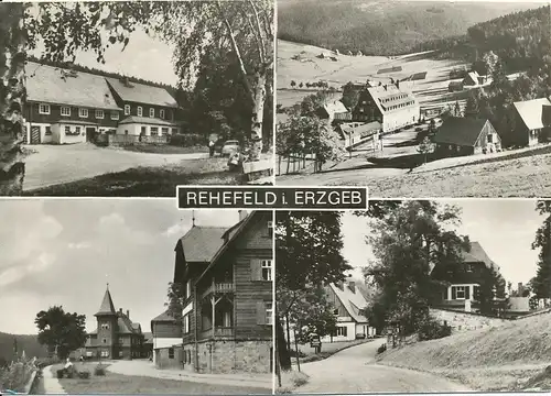 Rehefeld (Erzgebirge) Teilansichten gl196? 127.558