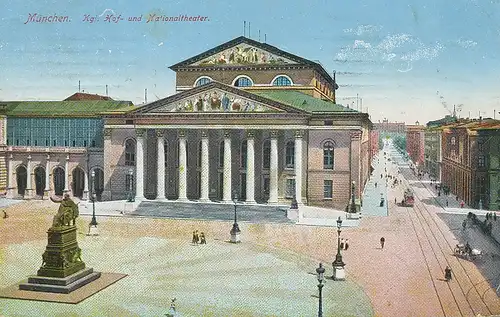 München Kgl. Hof-u. Nationaltheater feldpgl1915 123.833