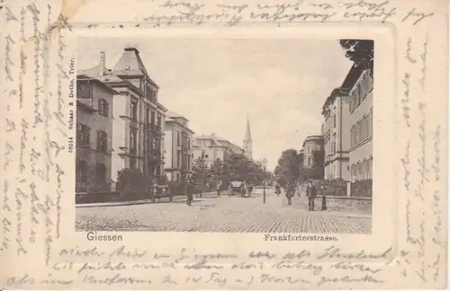 Gießen Frankfurterstraße gl1909 95.338