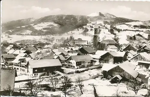 Nesselwang Panorama im Winter ngl 123.656