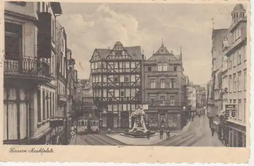 Gießen Marktplatz gl1935 95.348