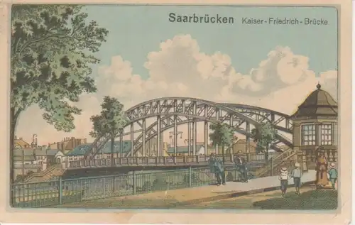 Saarbrücken Kaiser-Friedrich-Brücke ngl 95.040