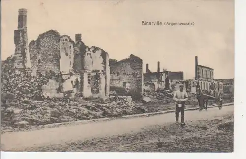 Binarville (Argonnenwald) zerstört gl1915 200.902