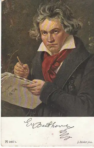 J.STIELER Ludwig van Beethoven ngl B7102