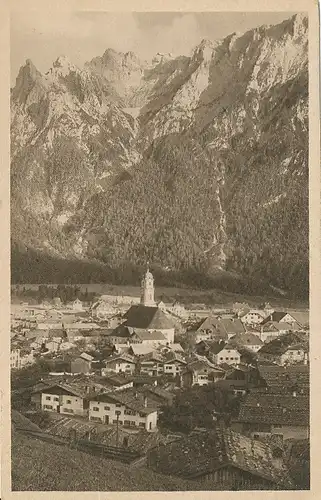 Mittenwald Panorama gl1925 125.985