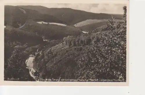 Oberhof/Thür. Wildes Geratal gl1941 96.221