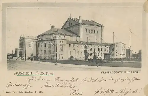 München Prinzregenten-Theater gl1903 123.849