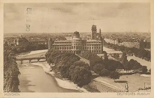 München Deutsches Museum und Panorama gl1928 123.776