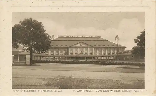 Wiesbaden Sektkellerei Henkell ngl 130.231