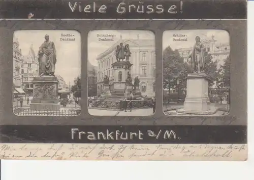 Frankfurt a.M. Denkmale Persönlichkeiten gl1905 97.957