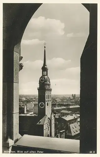 München Blick auf alten Peter ngl 123.806