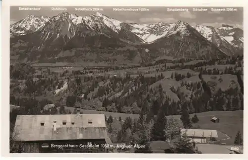 Berggasthaus Sesselalm bei Oberstdorf/Allg. ngl B7178