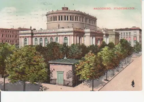 Magdeburg Stadttheater gl1910 95.607