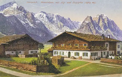 Garmisch Bauernhaus Alp-und Zugspitze gl1920 127.990